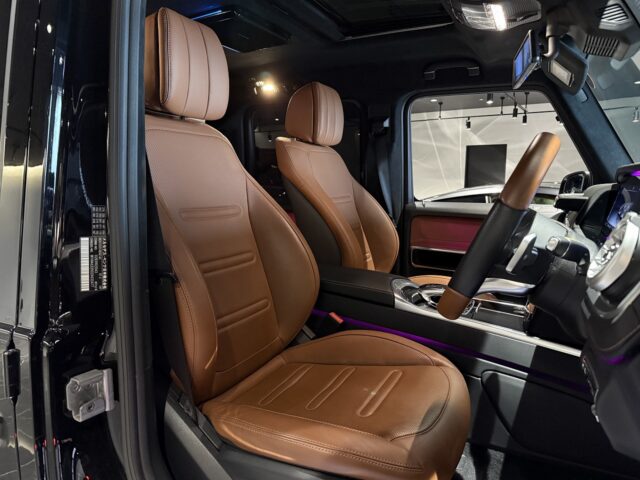 メルセデス G400 黒 茶内装 63グリル イメージ6