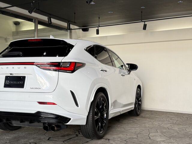 レクサスNX350h Fスポーツ ホワイトノーヴァガラスフレーク R4 イメージ21