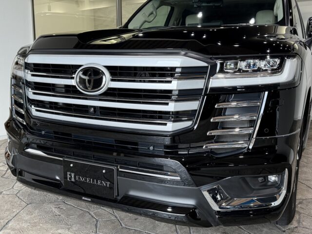 トヨタ　ランドクルーザーZX　モデリスタエアロ　ブラック イメージ9