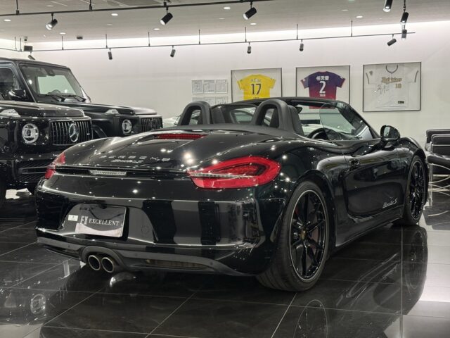 ポルシェ　ボクスターS　黒幌　黒 イメージ4