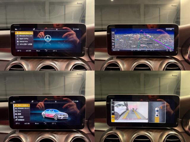 ベンツ　C200　パノラマサンルーフ　赤革 イメージ15