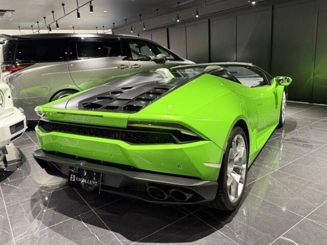 ランボルギーニ ウラカン 緑 イメージ4