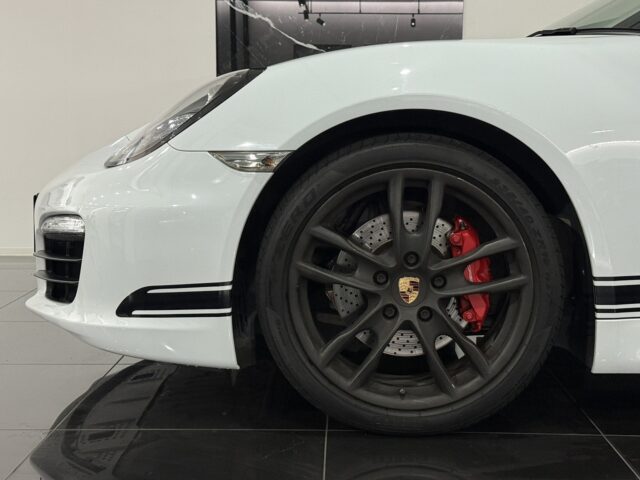 ポルシェ　ボクスター　S　ホワイト　黒幌　黒内装 イメージ5