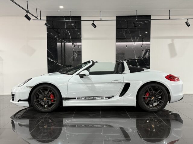 ポルシェ　ボクスター　S　ホワイト　黒幌　黒内装 イメージ2