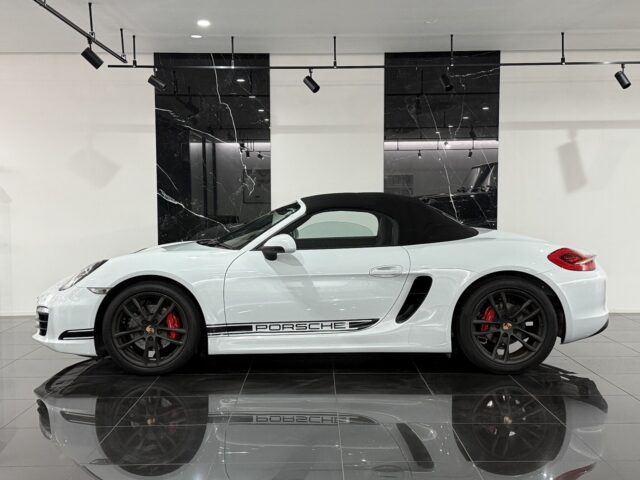 ポルシェ　ボクスター　S　ホワイト　黒幌　黒内装 イメージ3