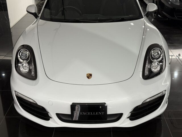 ポルシェ　ボクスター　S　ホワイト　黒幌　黒内装 イメージ13