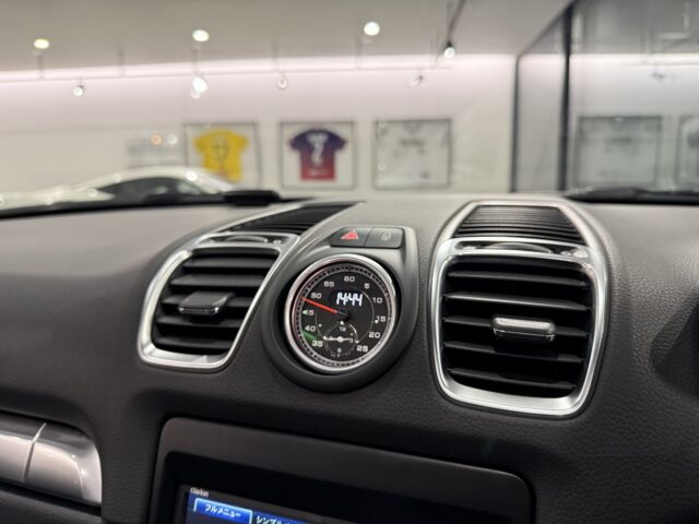 ポルシェ　ボクスター　S　ホワイト　黒幌　黒内装 イメージ9