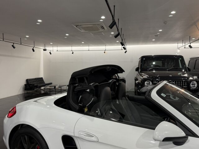 ポルシェ　ボクスター　S　ホワイト　黒幌　黒内装 イメージ22