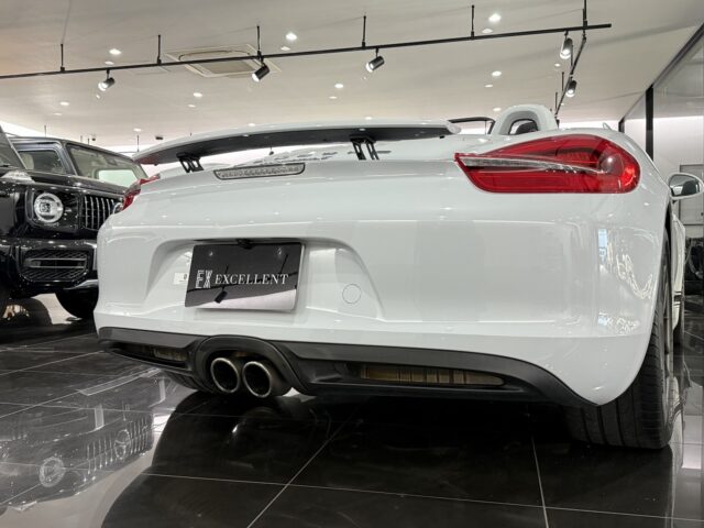 ポルシェ　ボクスター　S　ホワイト　黒幌　黒内装 イメージ16