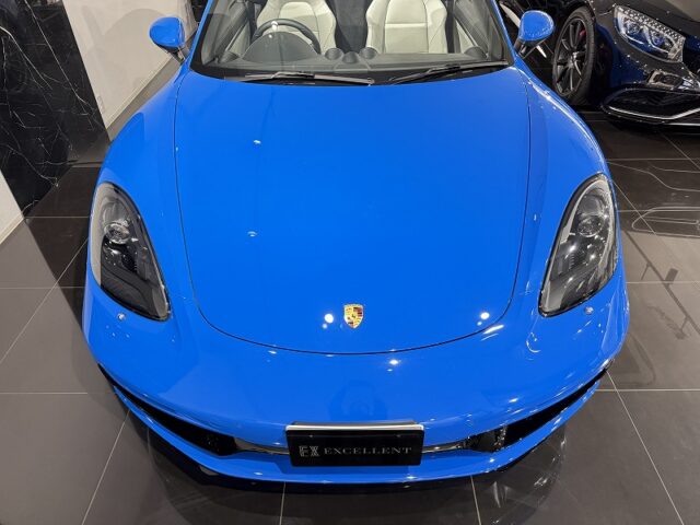 ポルシェ 718ボクスター GTS 水色 イメージ4