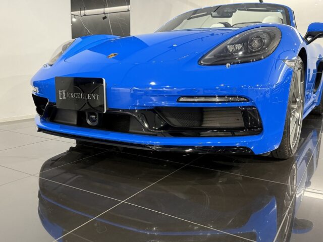 ポルシェ 718ボクスター GTS 水色 イメージ5