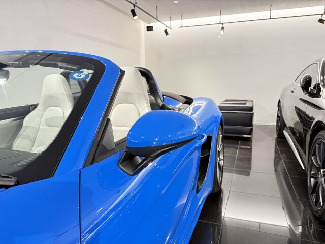 ポルシェ 718ボクスター GTS 水色 イメージ7