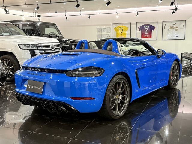 ポルシェ 718ボクスター GTS 水色 イメージ23