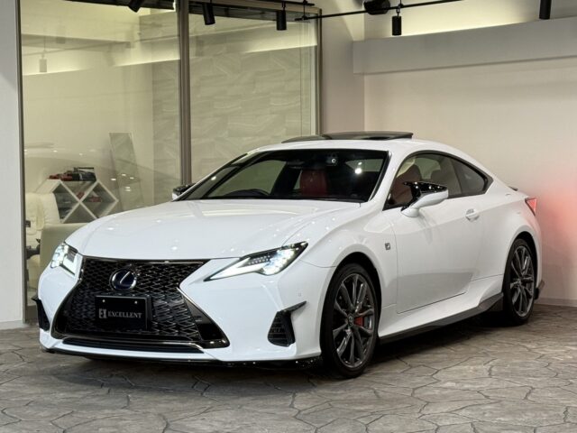 レクサスRC300　Fスポーツ　ホワイトノーヴァガラスフレーク　 イメージ41