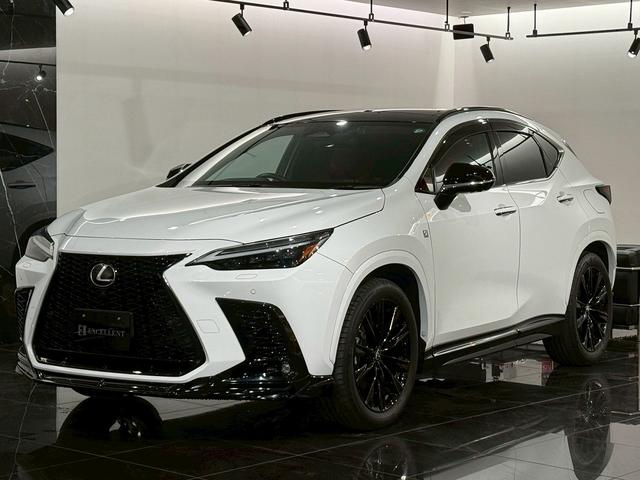 レクサス　NX350ｈ　Fスポーツ　ホワイトノーヴァガラスフレーク　R5 イメージ1