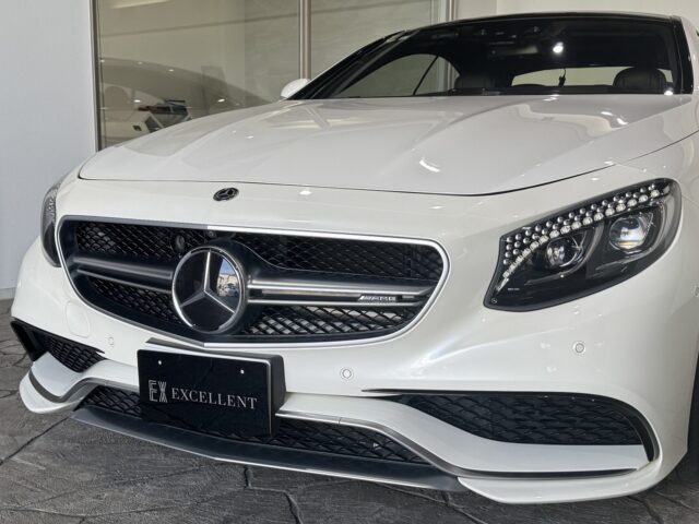 メルセデスベンツ S63 クーペ 白 USS名古屋 イメージ29
