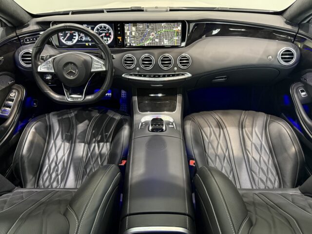 メルセデスベンツ S63 クーペ 白 USS名古屋 イメージ2
