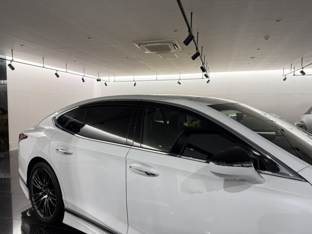 レクサス　LS500　Fスポーツ　白　H30　USS東京　0283 イメージ22