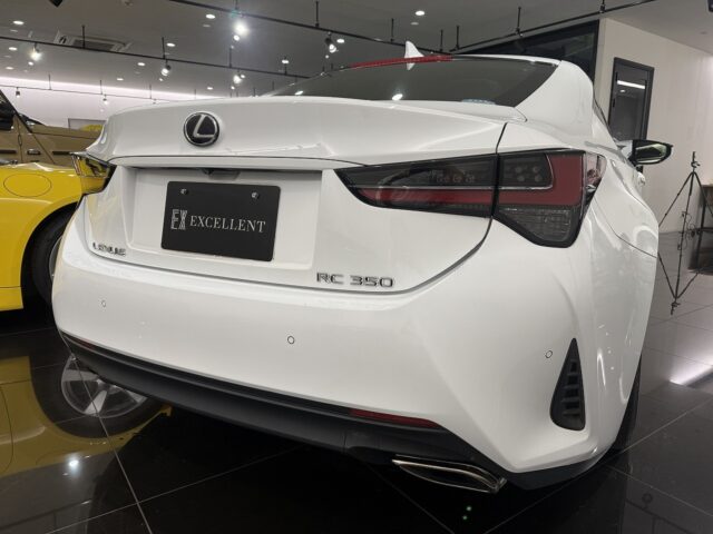レクサス　RC350　Fスポーツ　白　USS東京　1849 イメージ16