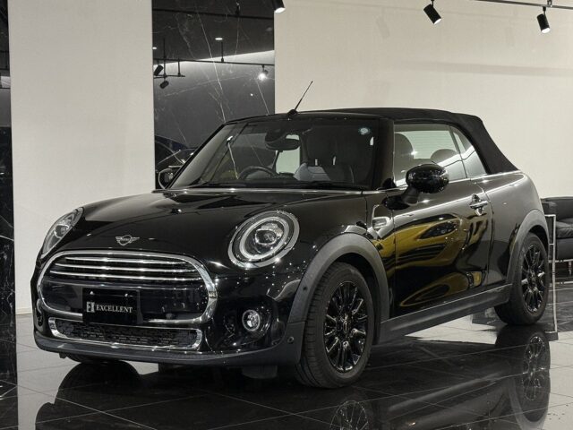 MINI クーパーコンバーチブル 黒 USS東京 8626 イメージ5