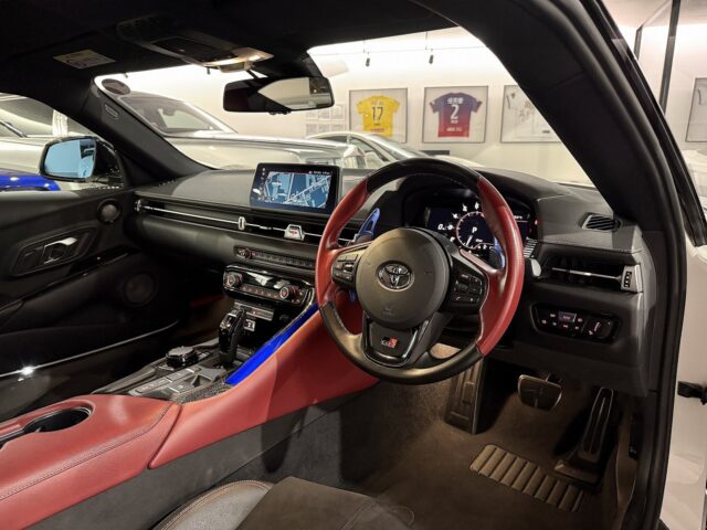 トヨタ スープラ RZ 白 R1 USS東京 2426 イメージ6