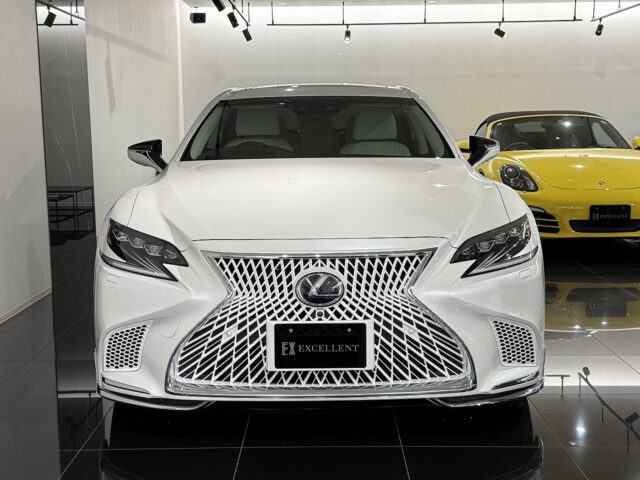 レクサス　LS500h　バージョンL　白　USS東京　0092 イメージ12