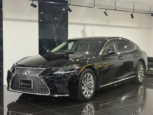 レクサス　LS500　Iパッケージ　黒　USS東京　0852 イメージ1