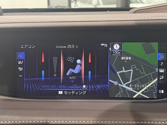 レクサス　LS500　Iパッケージ　黒　USS東京　0852 イメージ20