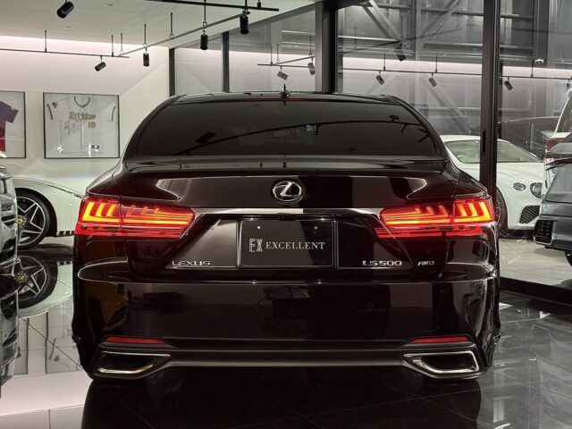レクサス　LS500　Iパッケージ　黒　USS東京　0852 イメージ15